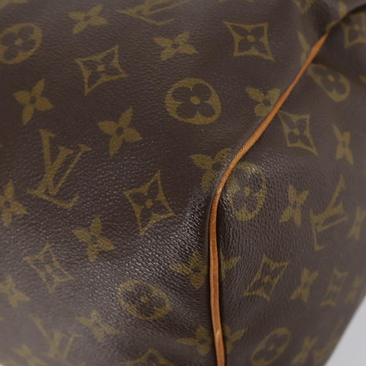 LOUIS VUITTON Monogram Speedy 35 Hand Bag M41524 LV Auth BA6667