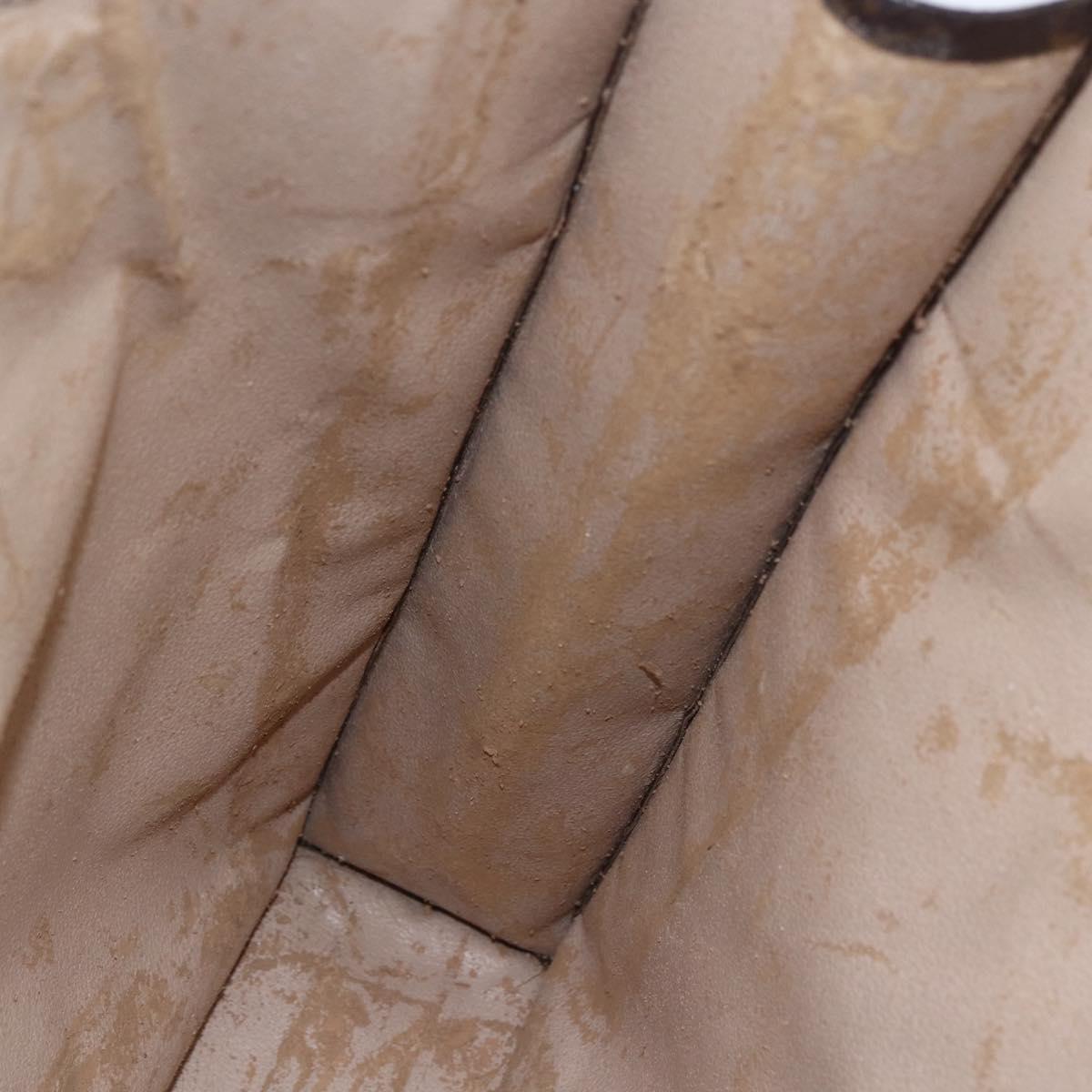 LOUIS VUITTON Monogram Sac Plat Hand Bag M51140 LV Auth BA6669