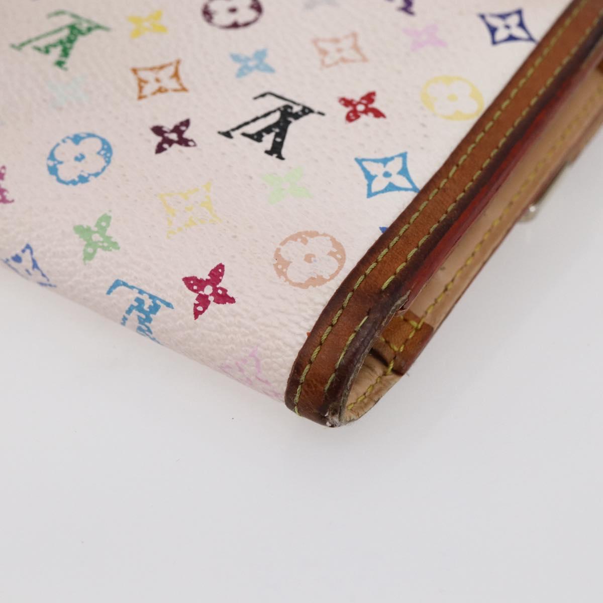 LOUIS VUITTON Multicolor Porte Tresor International Wallet M92659 Auth BA6674