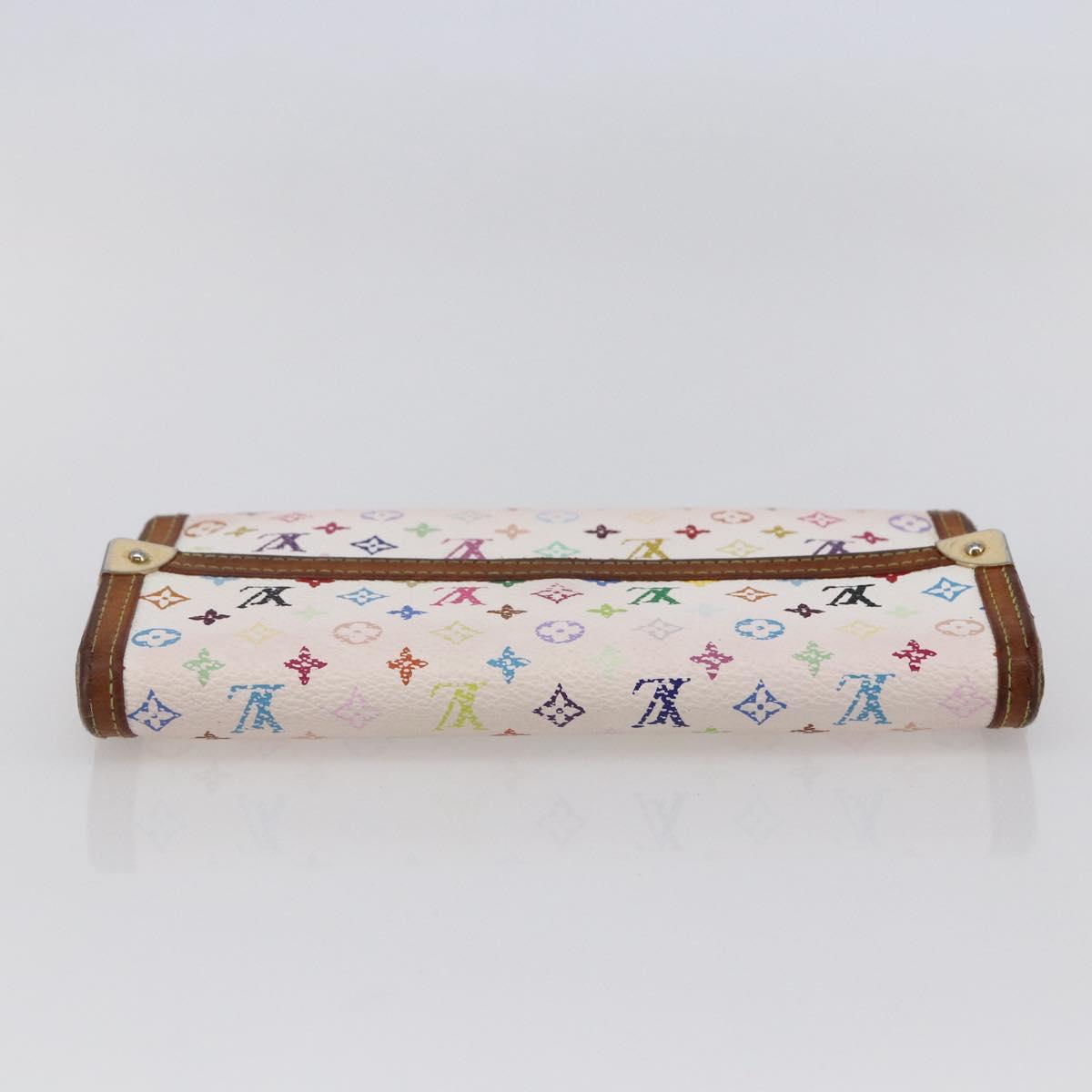LOUIS VUITTON Multicolor Porte Tresor International Wallet M92659 Auth BA6674