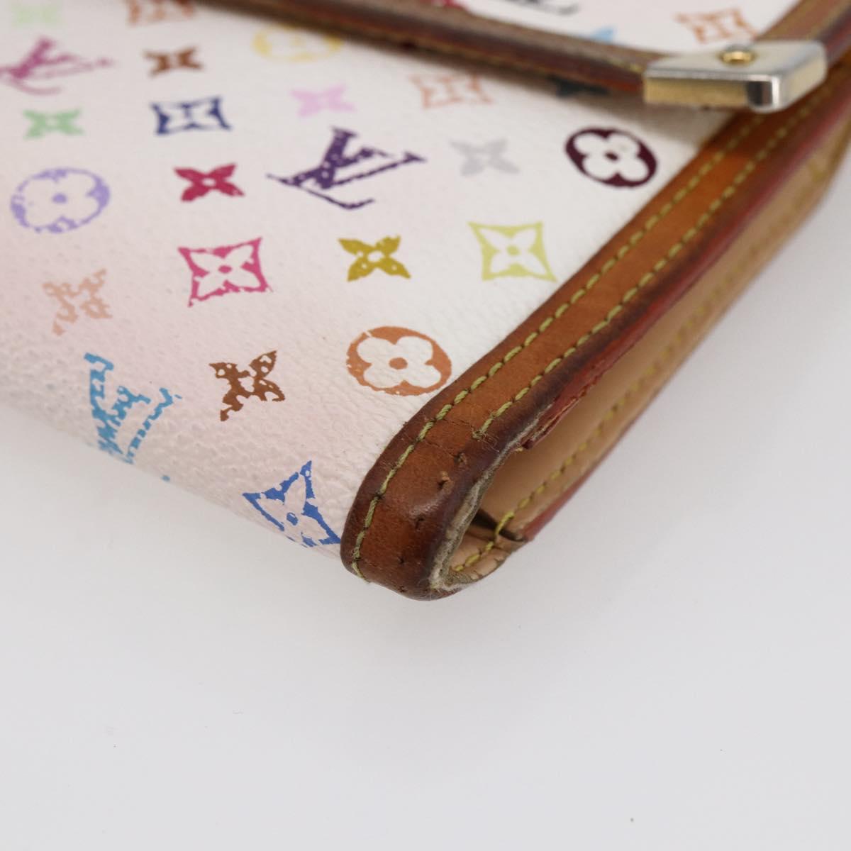 LOUIS VUITTON Multicolor Porte Tresor International Wallet M92659 Auth BA6674