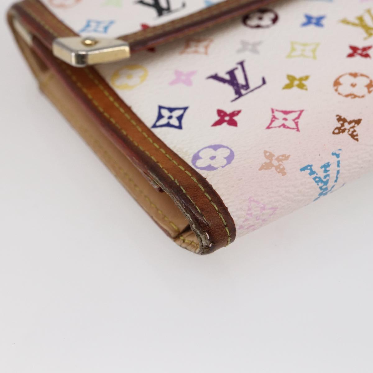 LOUIS VUITTON Multicolor Porte Tresor International Wallet M92659 Auth BA6674