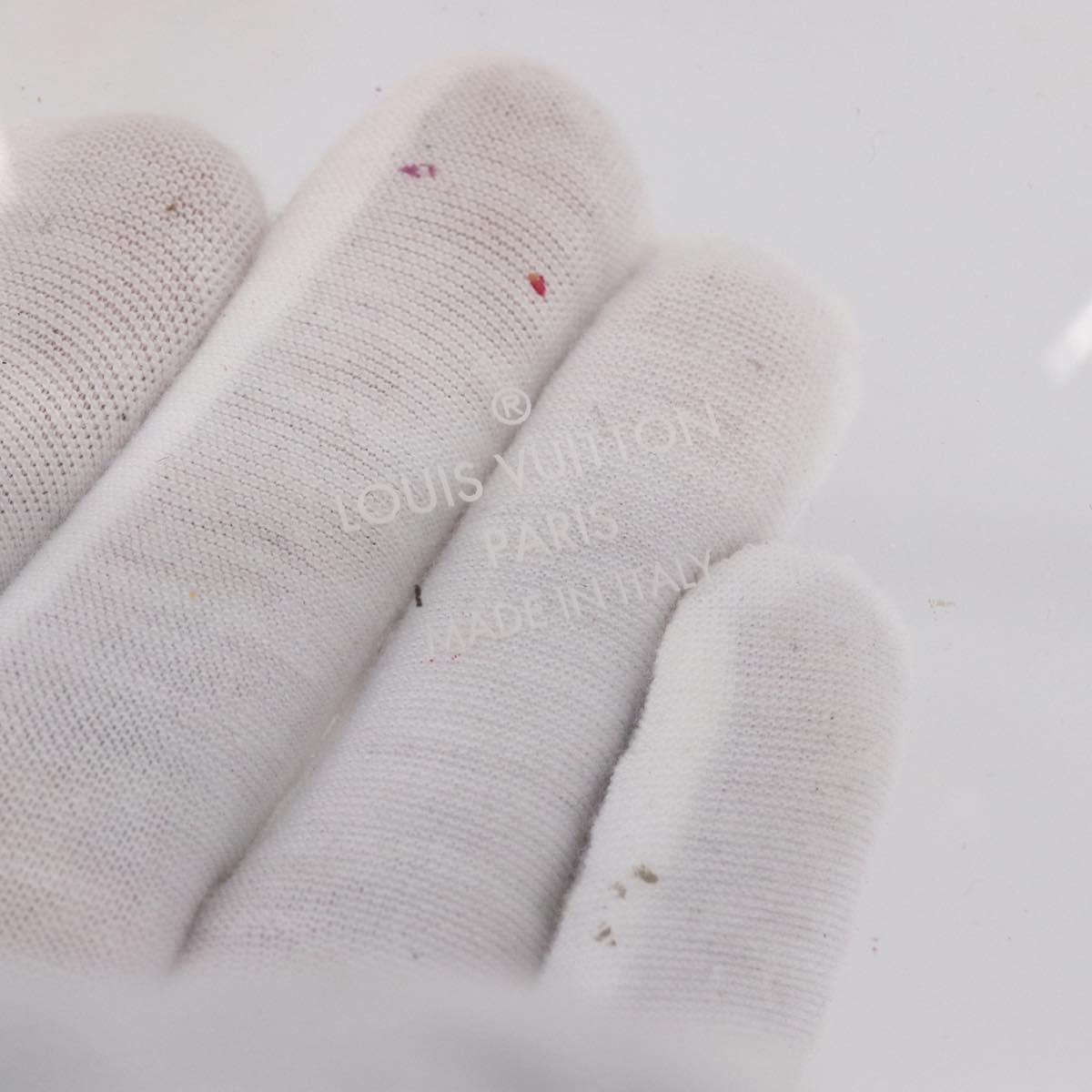 LOUIS VUITTON Boite Scott Accessory Case plastic Clear GI0901 LV Auth BA6677A