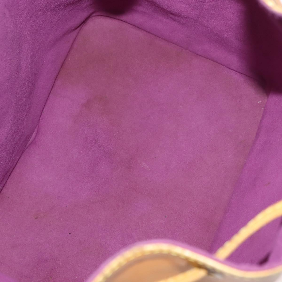 LOUIS VUITTON Epi Petit Noe Shoulder Bag Yellow M44109 LV Auth BA6680