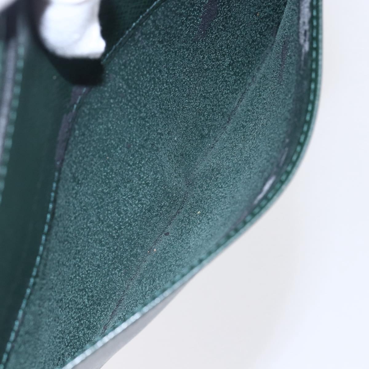 LOUIS VUITTON Taiga Baikal Clutch Bag Epicea M30184 LV Auth BA6683