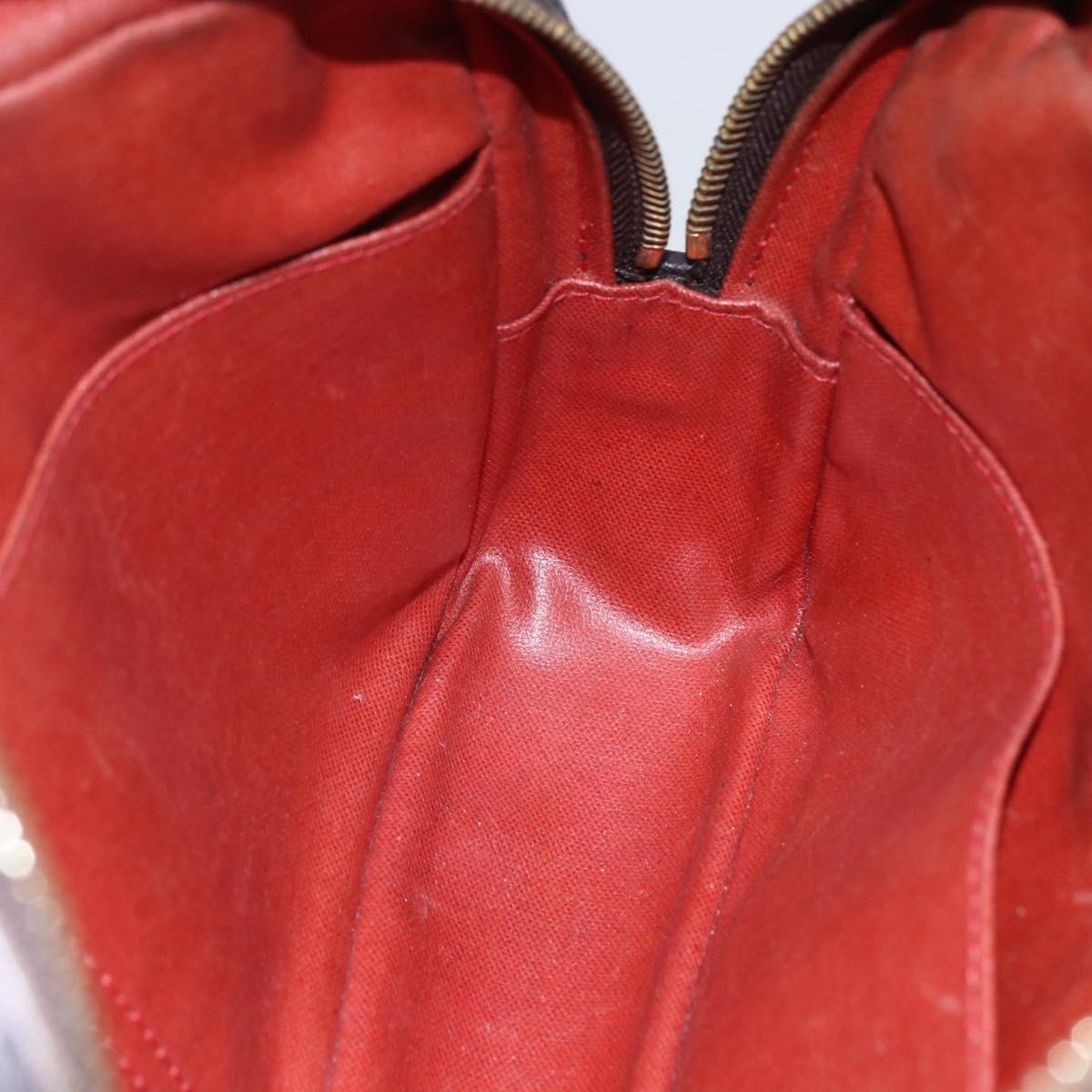 LOUIS VUITTON Damier Ebene Trousse Toilette Clutch Bag N47623 LV Auth BA6684