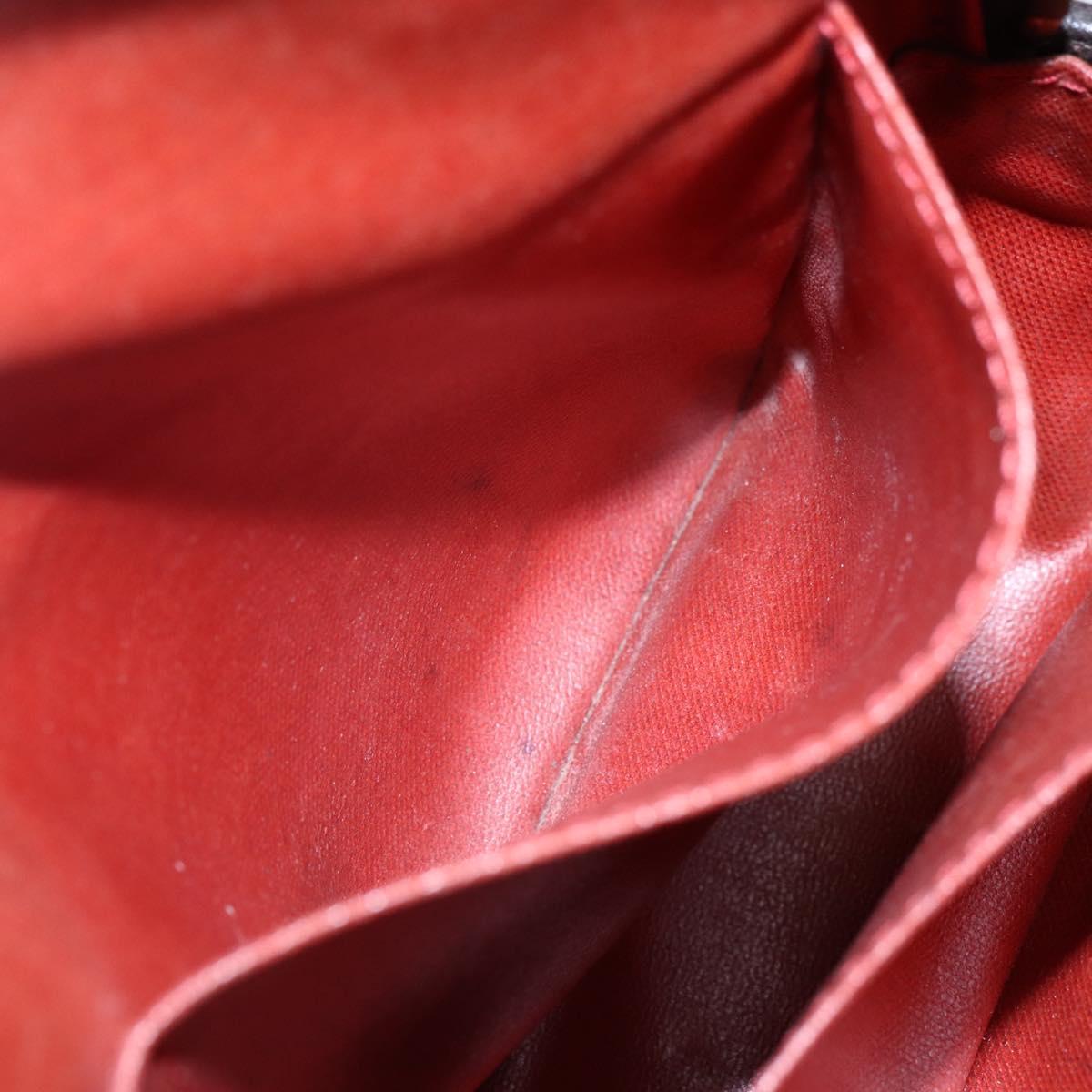 LOUIS VUITTON Damier Ebene Trousse Toilette Clutch Bag N47623 LV Auth BA6684