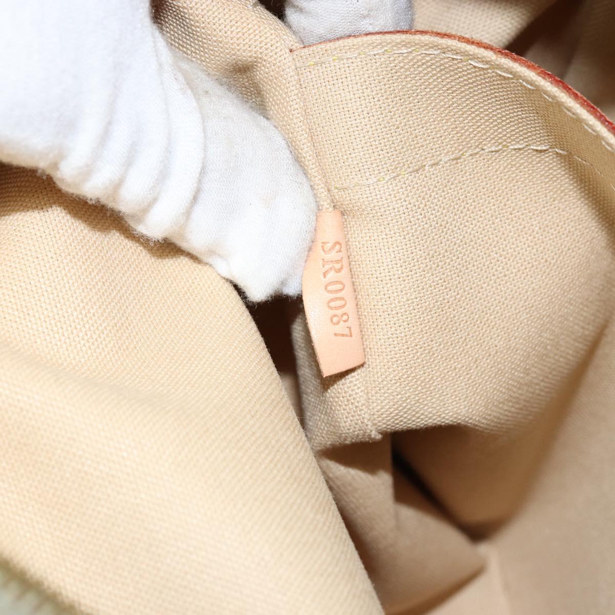 LOUIS VUITTON Damier Azur Naviglio Shoulder Bag N51189 LV Auth BA6690