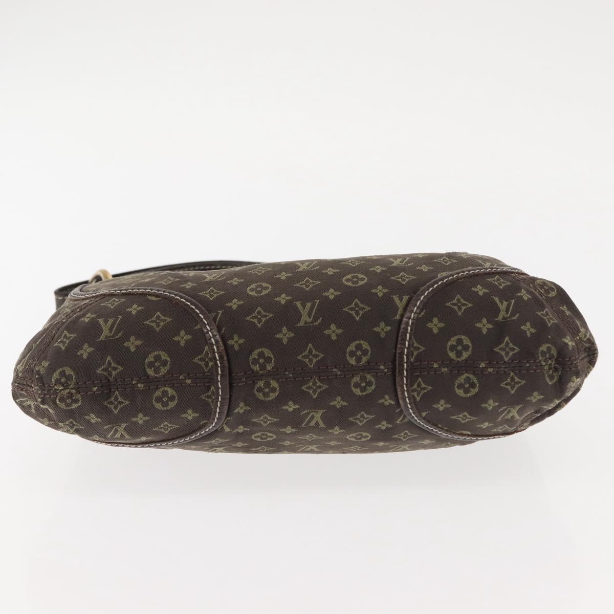 LOUIS VUITTON Monogram Mini Manon PM Shoulder Bag Ebene M95621 LV Auth BA6691