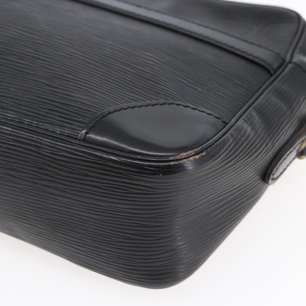 LOUIS VUITTON Epi Trocadero 27 Shoulder Bag Black M52312 LV Auth BA6694