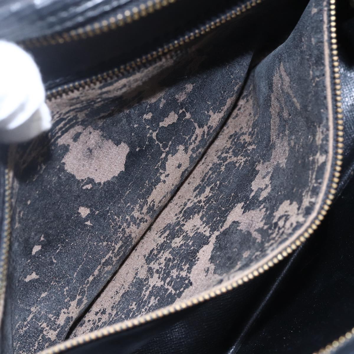 LOUIS VUITTON Epi Trocadero 27 Shoulder Bag Black M52312 LV Auth BA6694