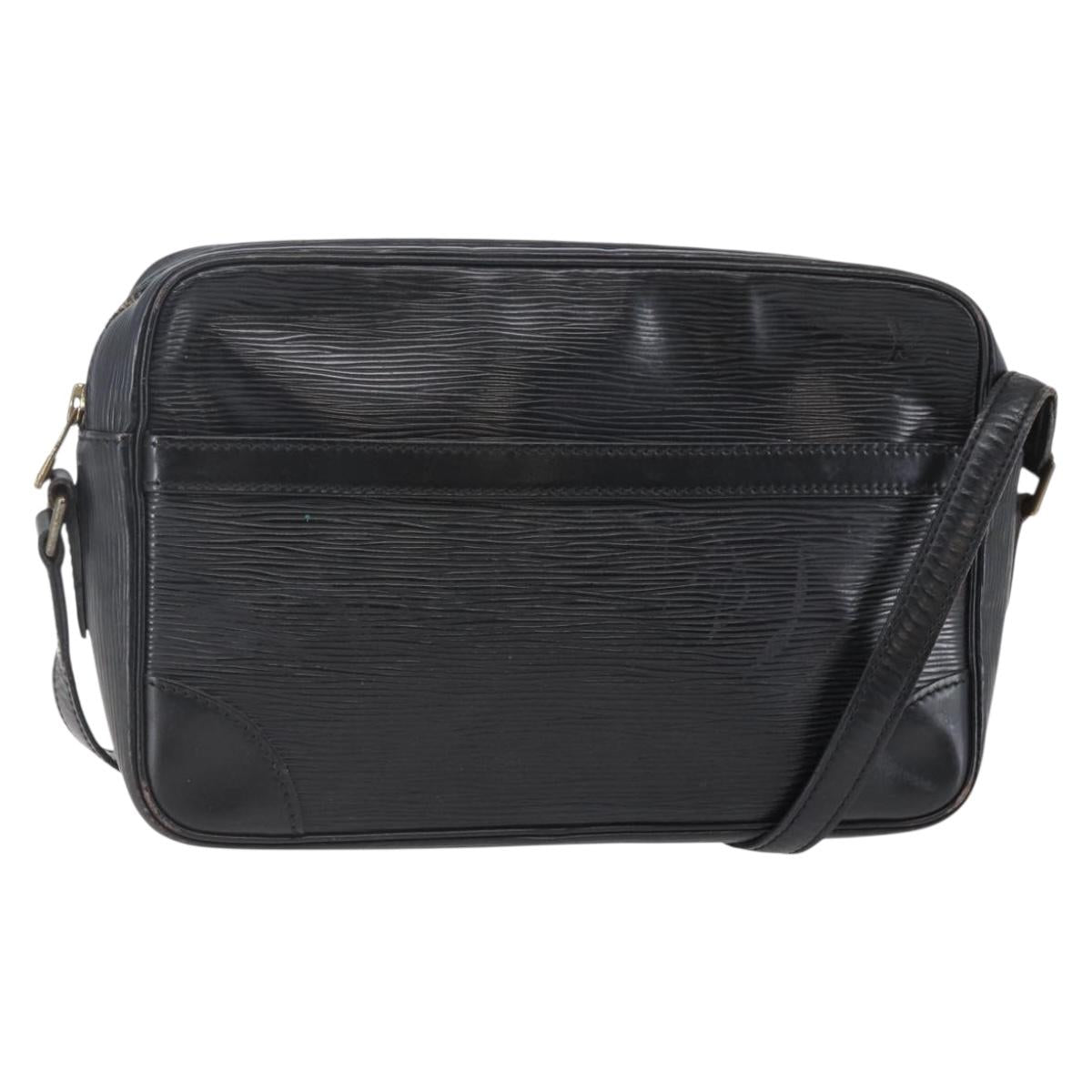 LOUIS VUITTON Epi Trocadero 27 Shoulder Bag Black M52312 LV Auth BA6694