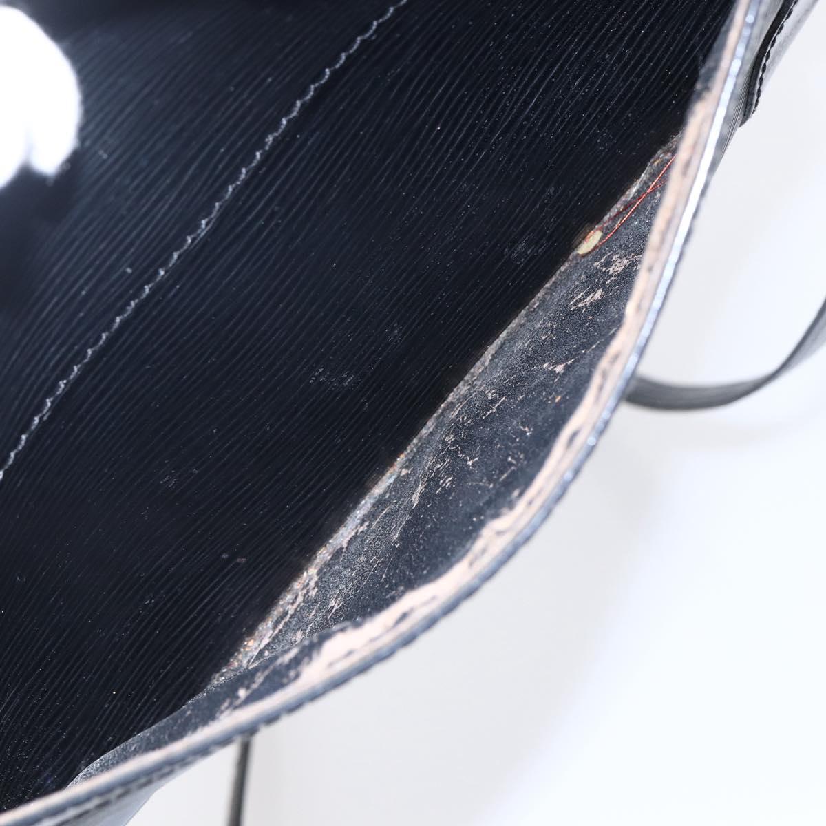 LOUIS VUITTON Epi Trocadero 27 Shoulder Bag Black M52312 LV Auth BA6694