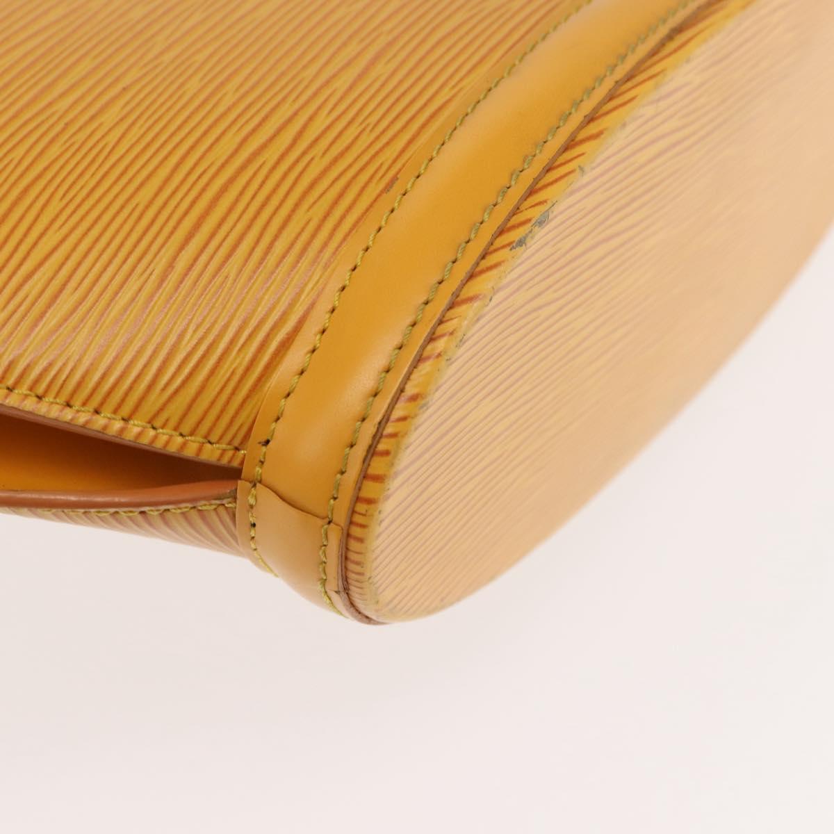 LOUIS VUITTON Epi Saint Jacques Hand Bag Yellow M52279 LV Auth BA6695