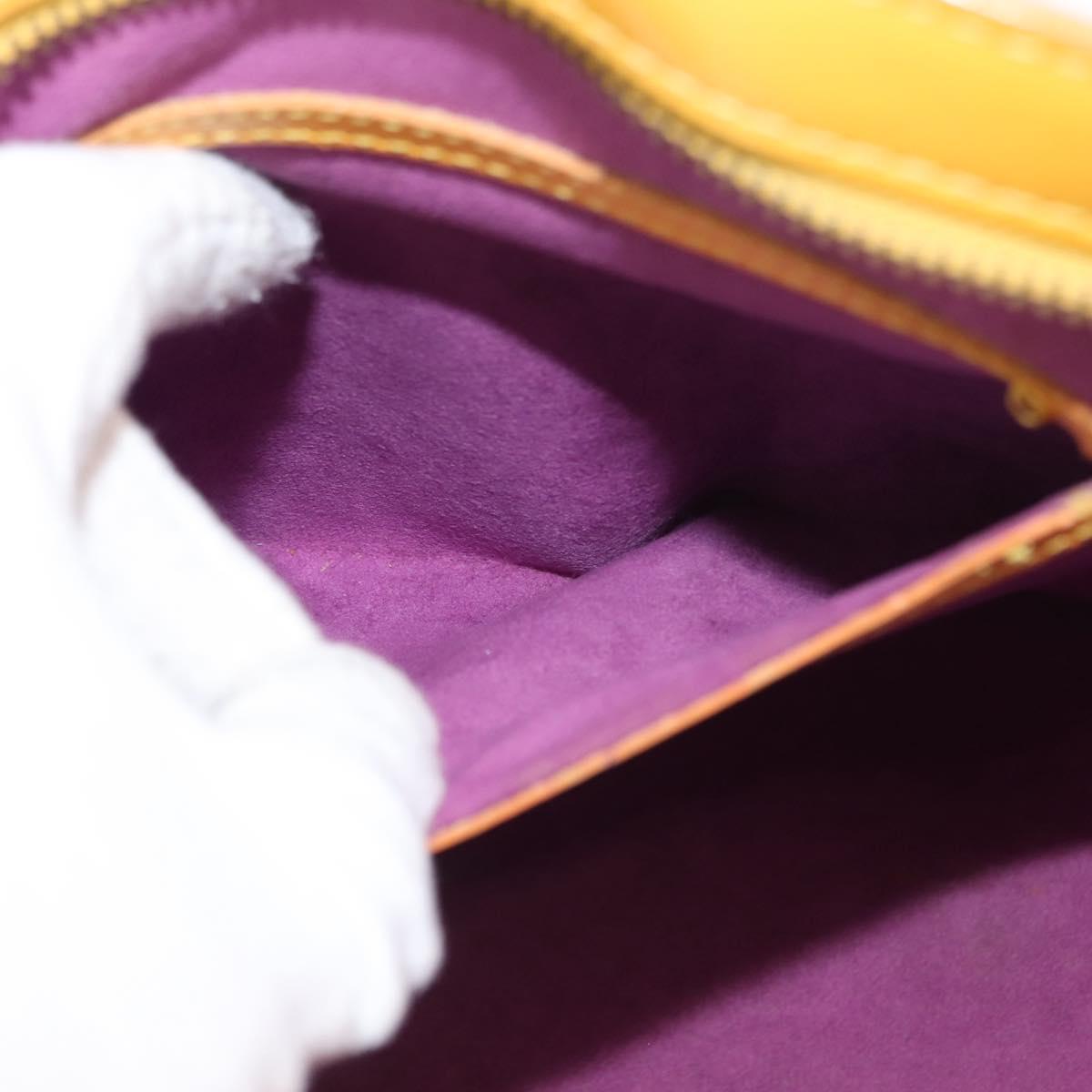 LOUIS VUITTON Epi Saint Jacques Hand Bag Yellow M52279 LV Auth BA6695