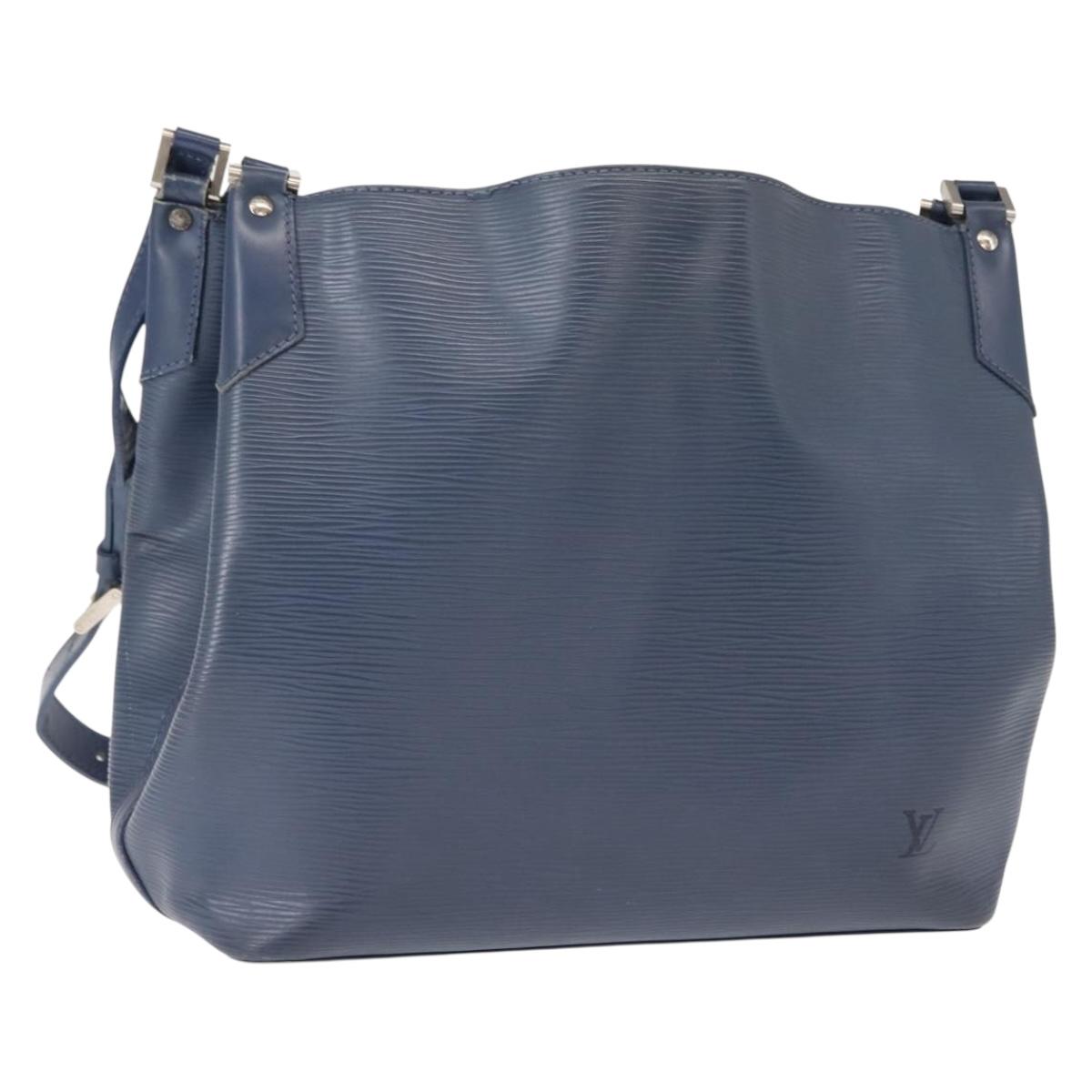 LOUIS VUITTON Epi Mandala MM Shoulder Bag Myrtille M5889G LV Auth BA6696