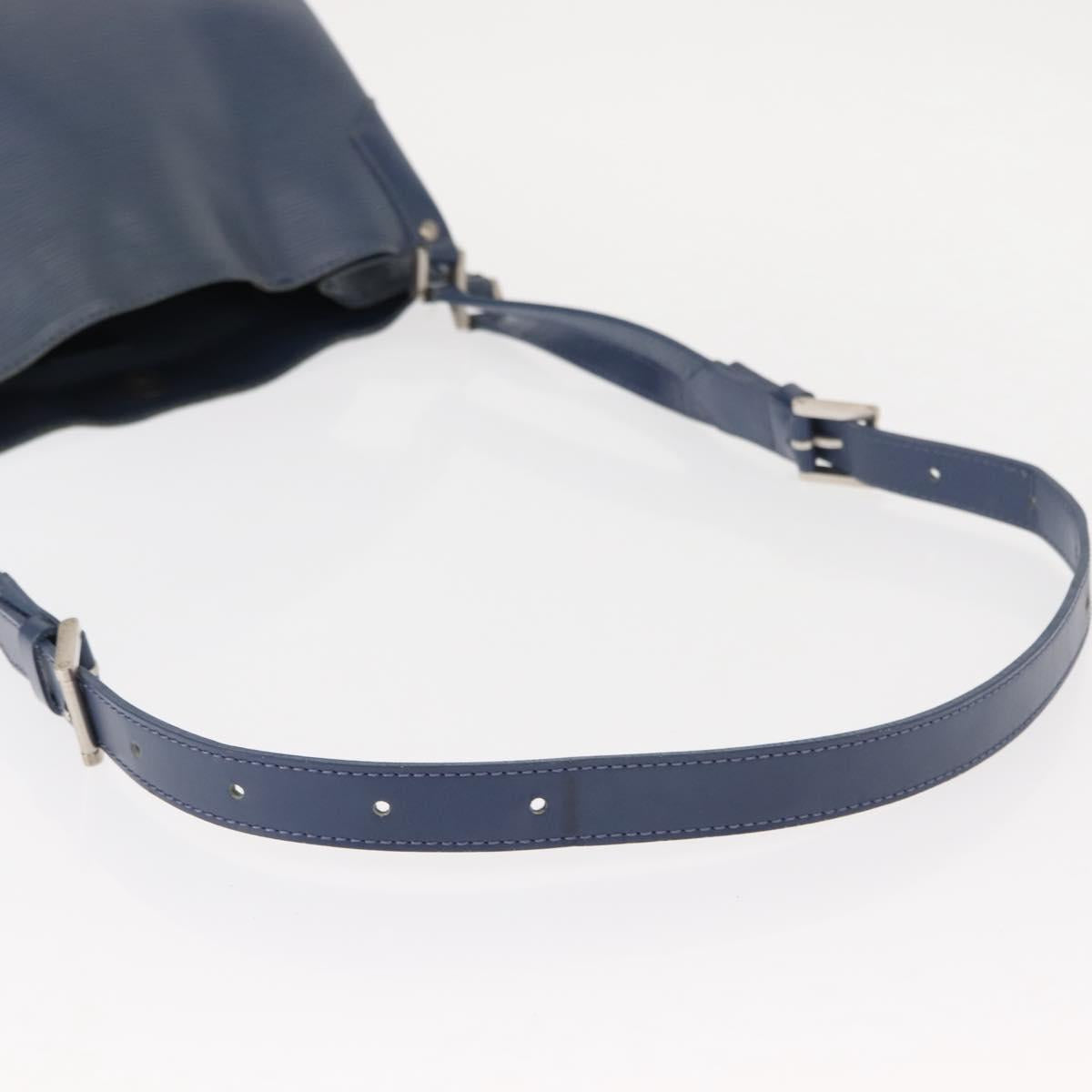 LOUIS VUITTON Epi Mandala MM Shoulder Bag Myrtille M5889G LV Auth BA6696