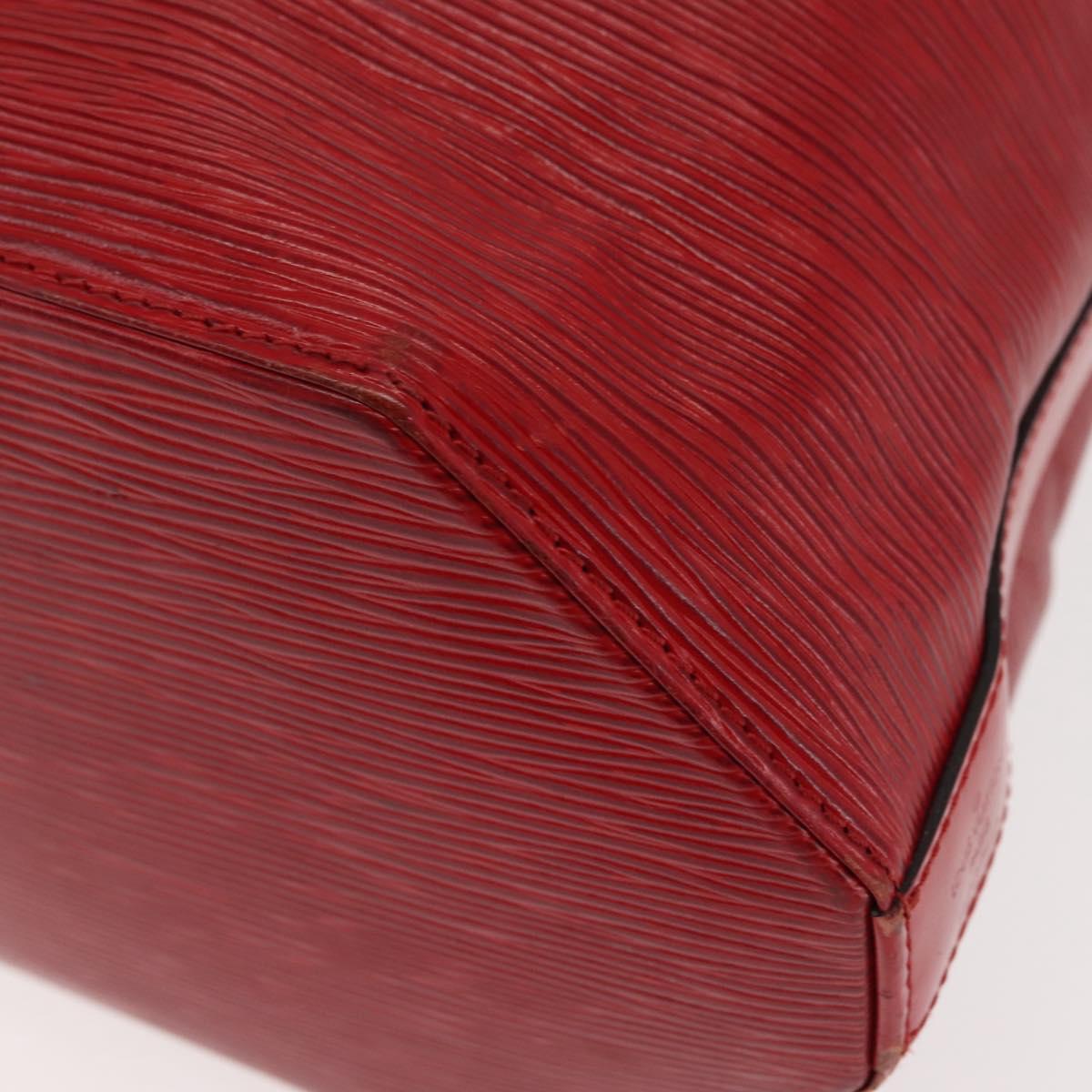 LOUIS VUITTON Epi Sac Depaule GM Shoulder Bag Red M80197 LV Auth BA6697