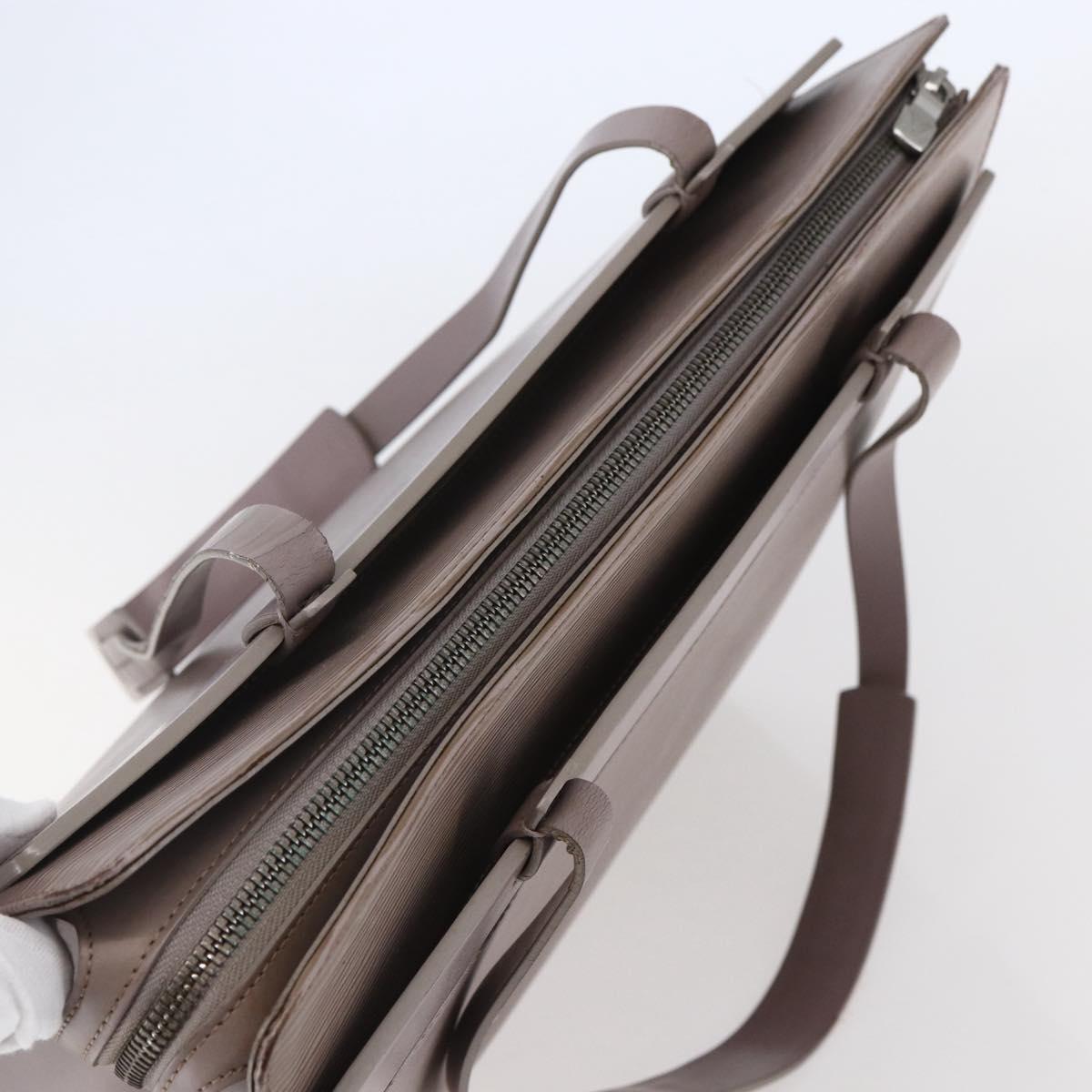 LOUIS VUITTON Epi Croisette GM Tote Bag Lilac M5250B LV Auth BA6699