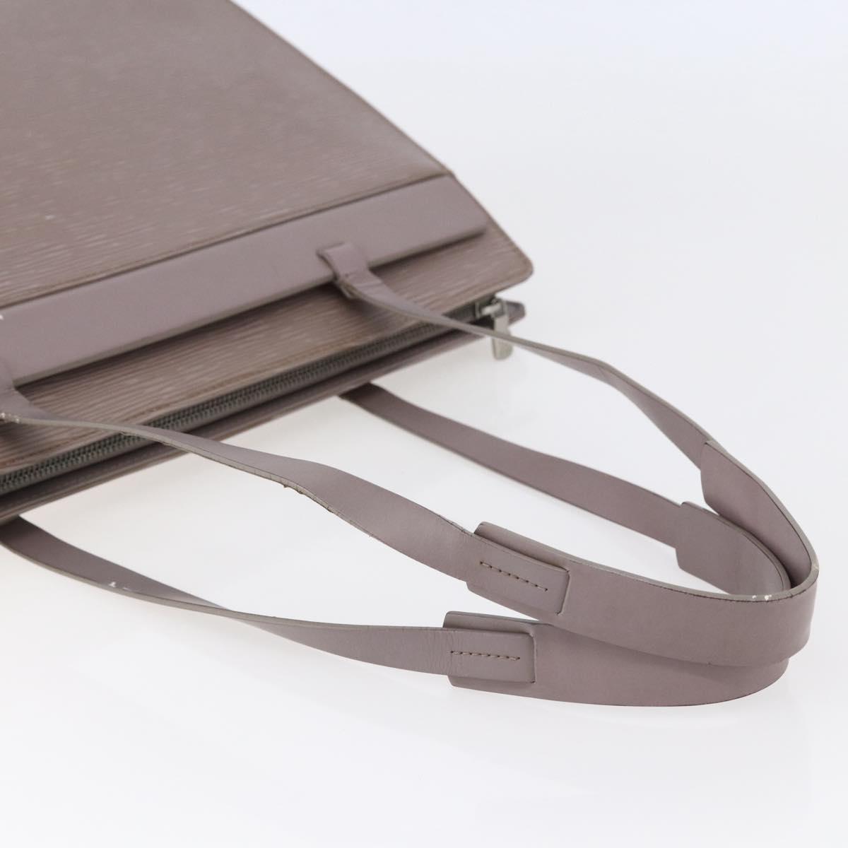 LOUIS VUITTON Epi Croisette GM Tote Bag Lilac M5250B LV Auth BA6699