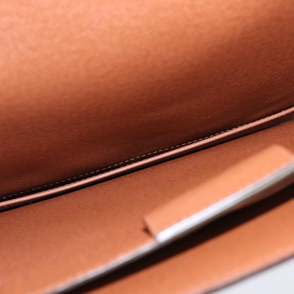 LOUIS VUITTON Epi Serviette Conseiller Briefcase Kenya Brown M54423 Auth BA6700