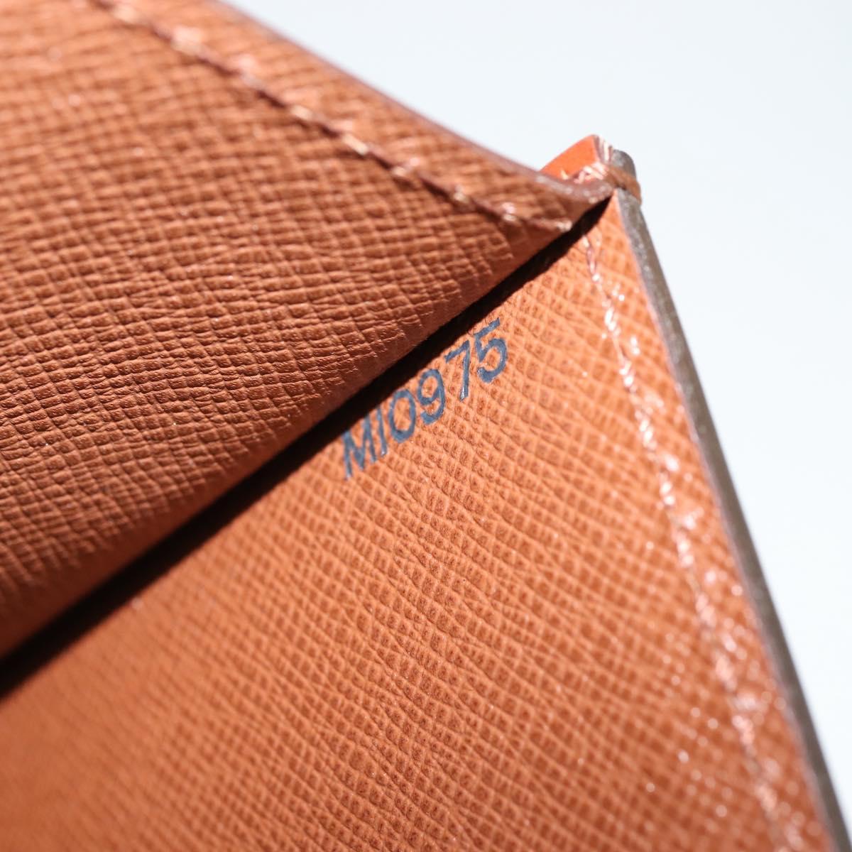 LOUIS VUITTON Epi Serviette Conseiller Briefcase Kenya Brown M54423 Auth BA6700