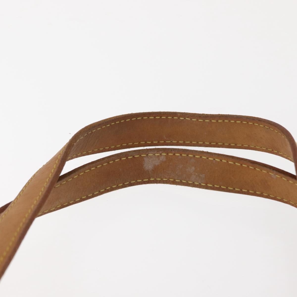 LOUIS VUITTON Monogram Vernis Houston Hand Bag Bronze M91122 LV Auth BA6702