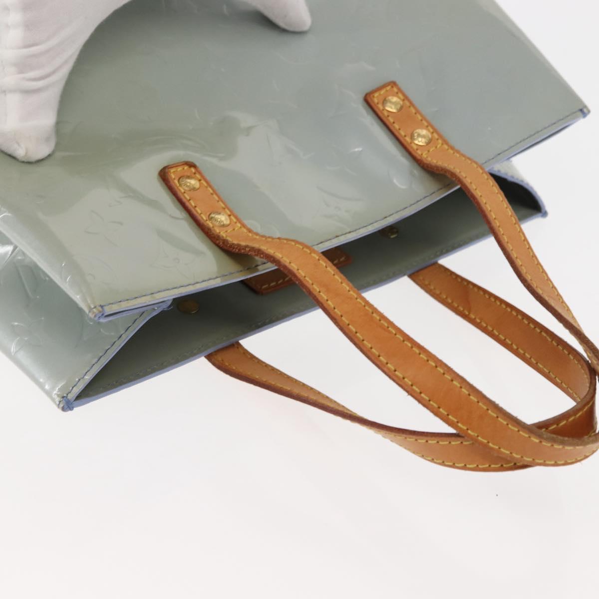 LOUIS VUITTON Monogram Vernis Reade MM Hand Bag Lavande M91226 LV Auth BA6710