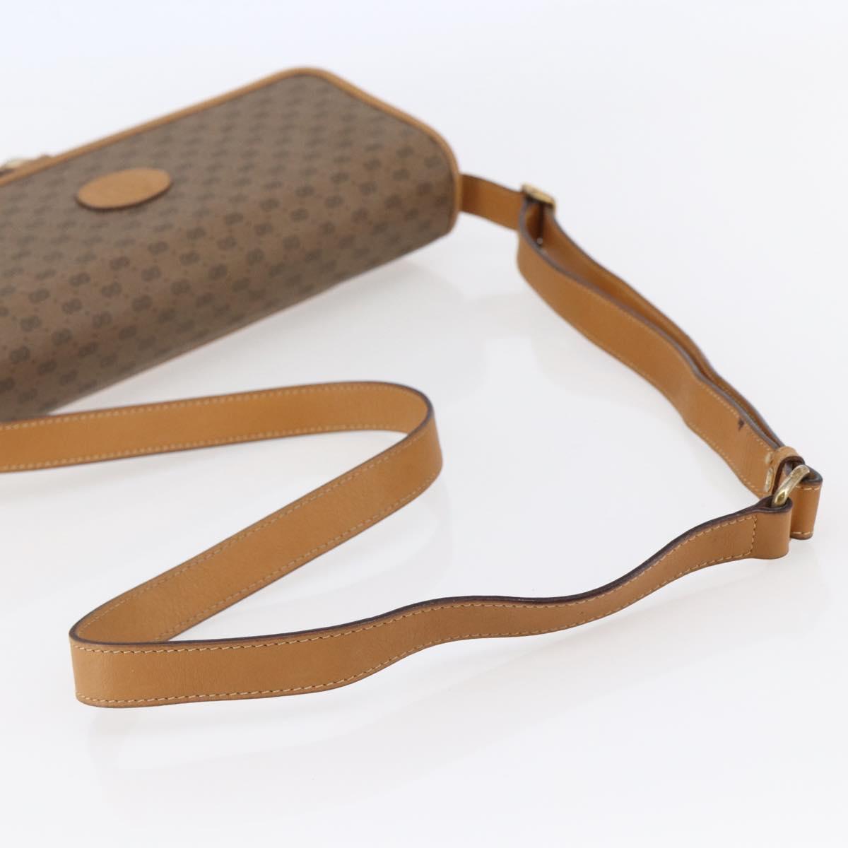 GUCCI Micro GG Supreme Shoulder Bag PVC Beige Gold 001 115 2681 Auth BA6741