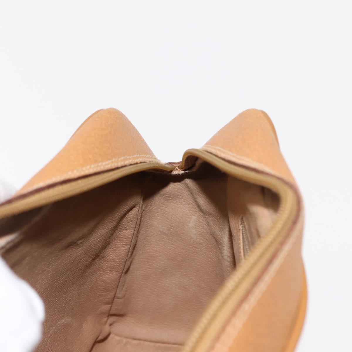 GUCCI Micro GG Supreme Shoulder Bag PVC Beige Gold 001 084 0852 Auth BA6744