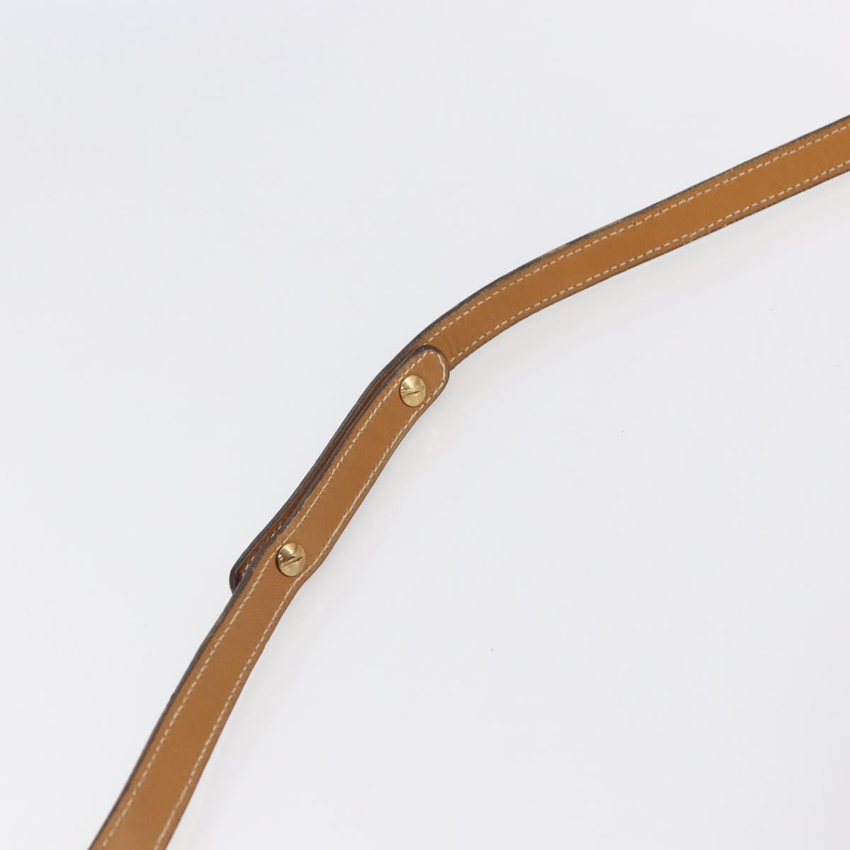 GUCCI Micro GG Supreme Shoulder Bag PVC Beige Gold 007 23 0017 Auth BA6745