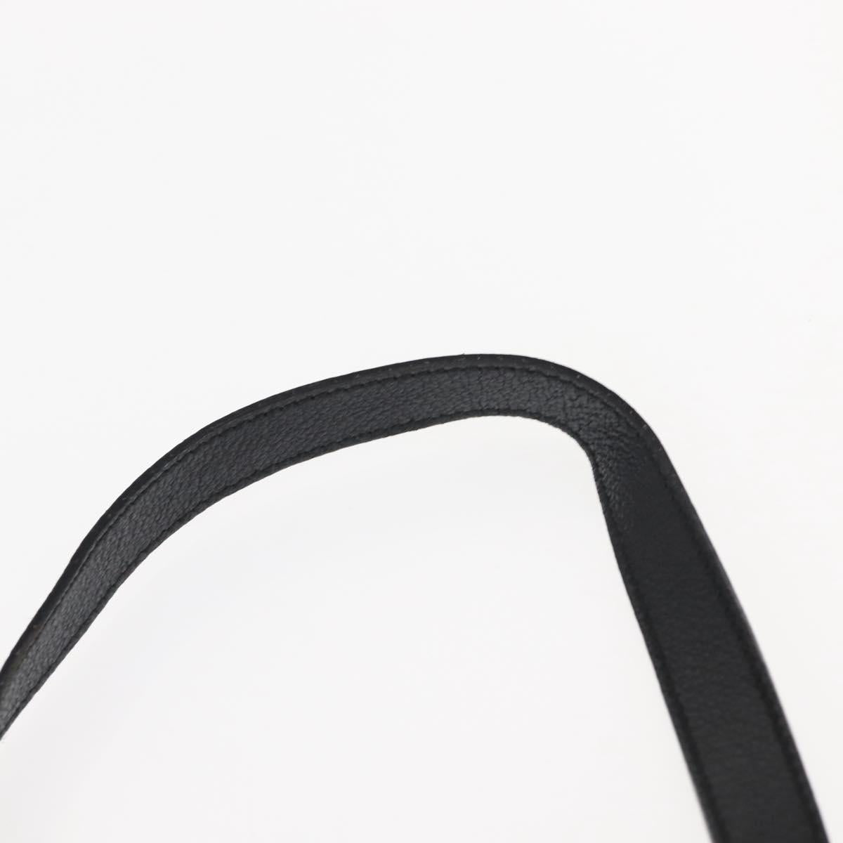 GUCCI Bamboo Hand Bag Suede 2way Black Auth BA6753