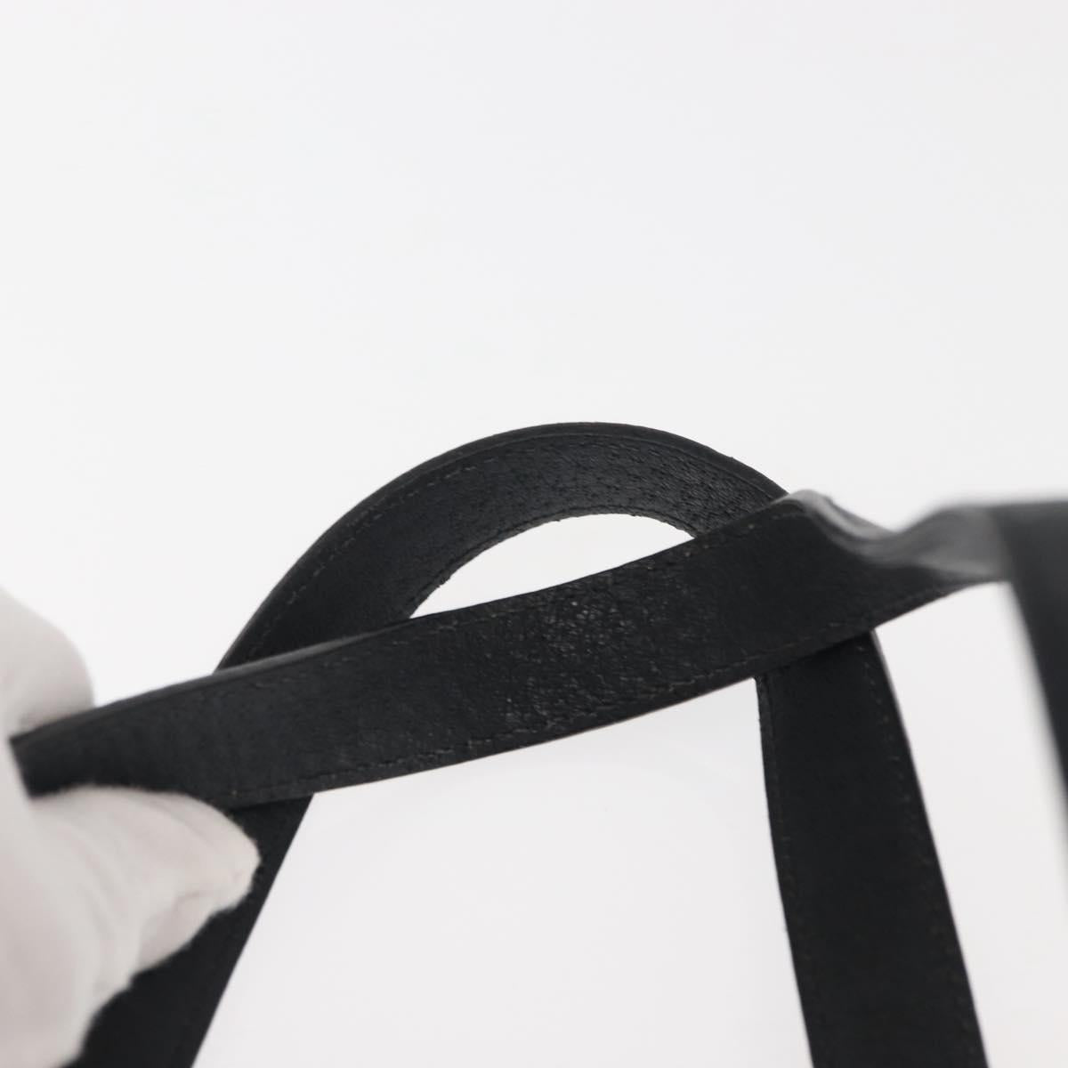 GUCCI GG Supreme Hand Bag PVC Leather Navy Auth BA6754