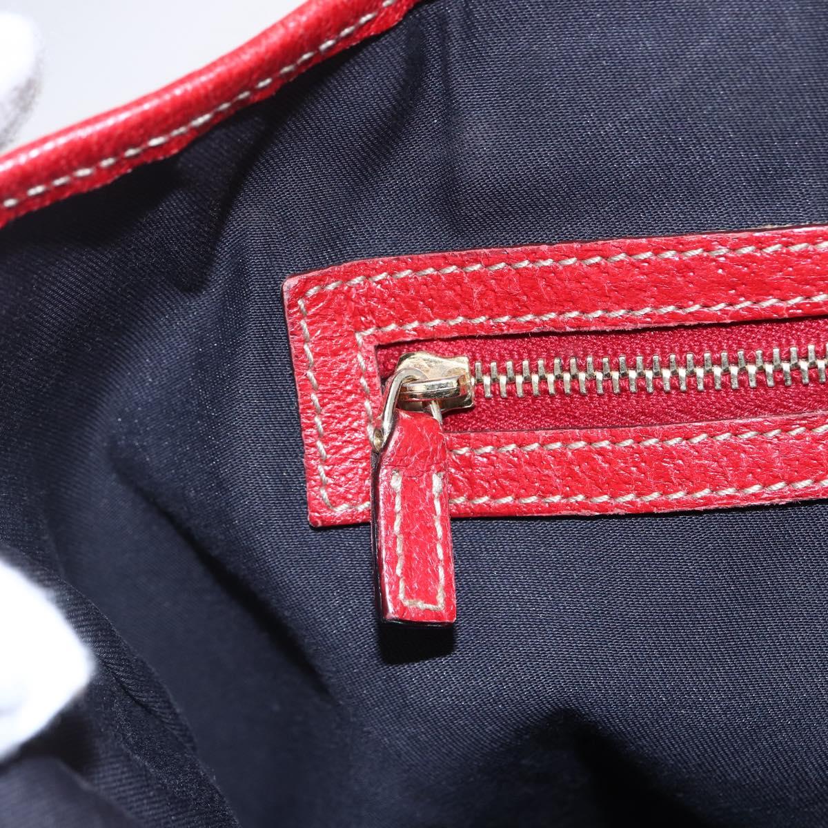 GUCCI GG Canvas Tote Bag Navy Gold 137396 Auth BA6779