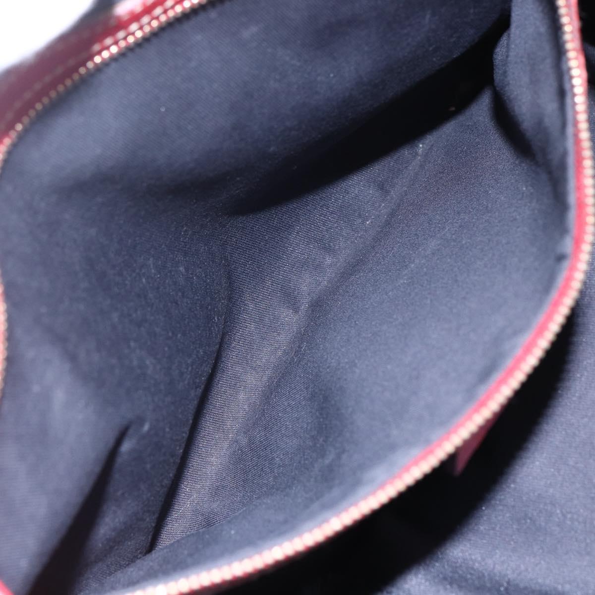 GUCCI GG Canvas Tote Bag Navy Gold 137396 Auth BA6779