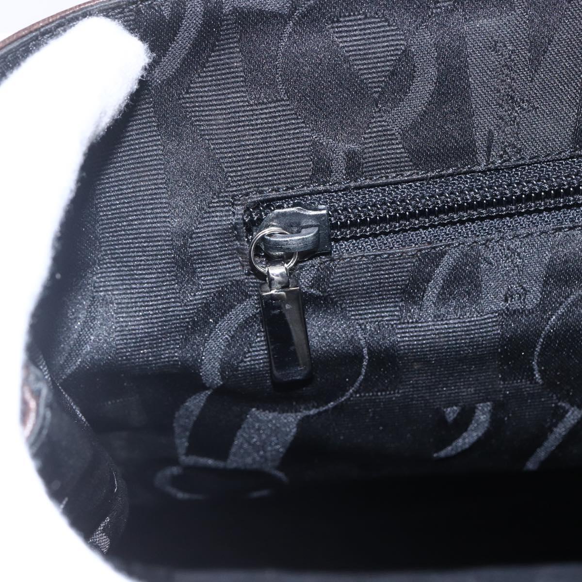 Salvatore Ferragamo Shoulder Bag Leather Brown Auth BA6796