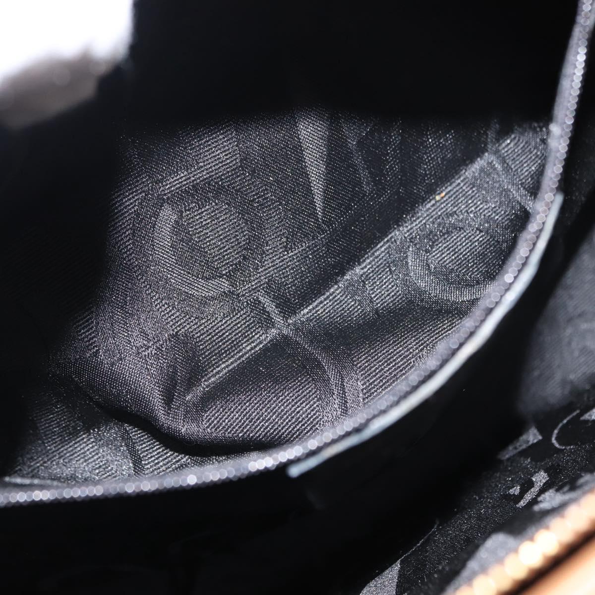 Salvatore Ferragamo Gancini Shoulder Bag Leather Beige Auth BA6798