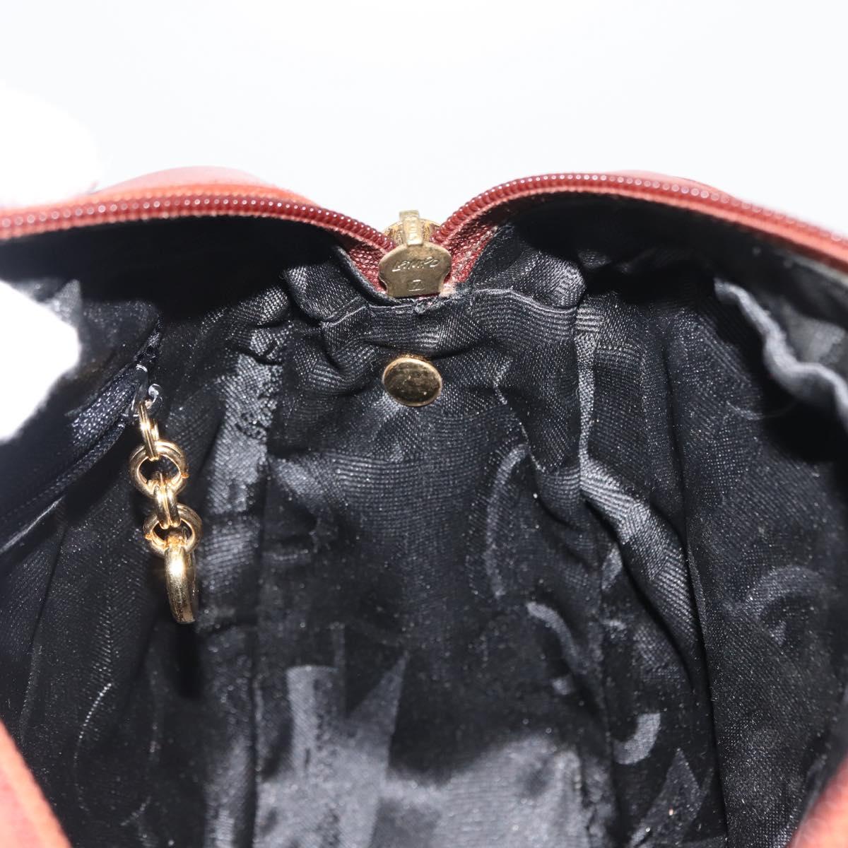 Salvatore Ferragamo Vala Shoulder Bag Leather Brown Auth BA6801