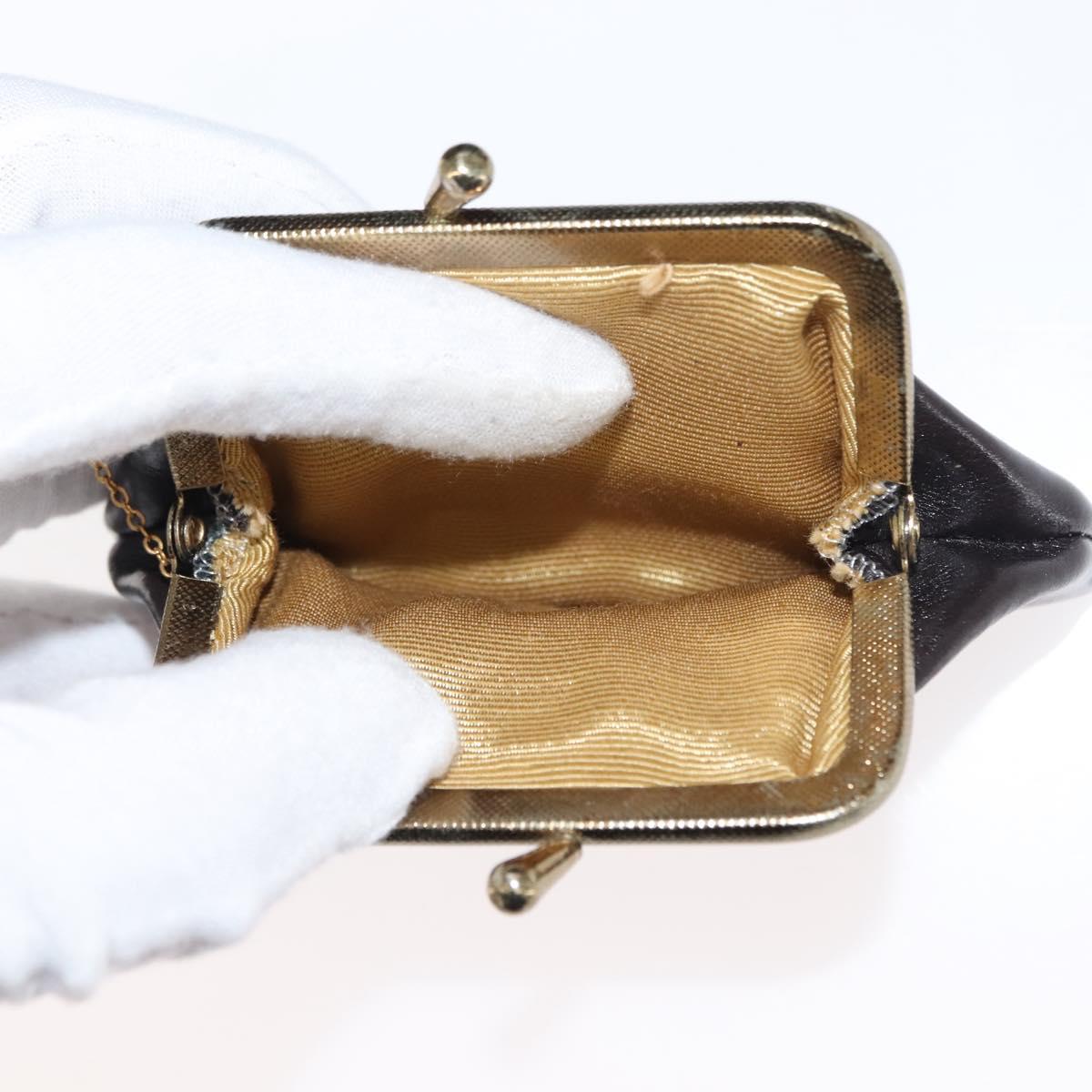 Christian Dior Shoulder Bag Leather Brown Auth BA6824