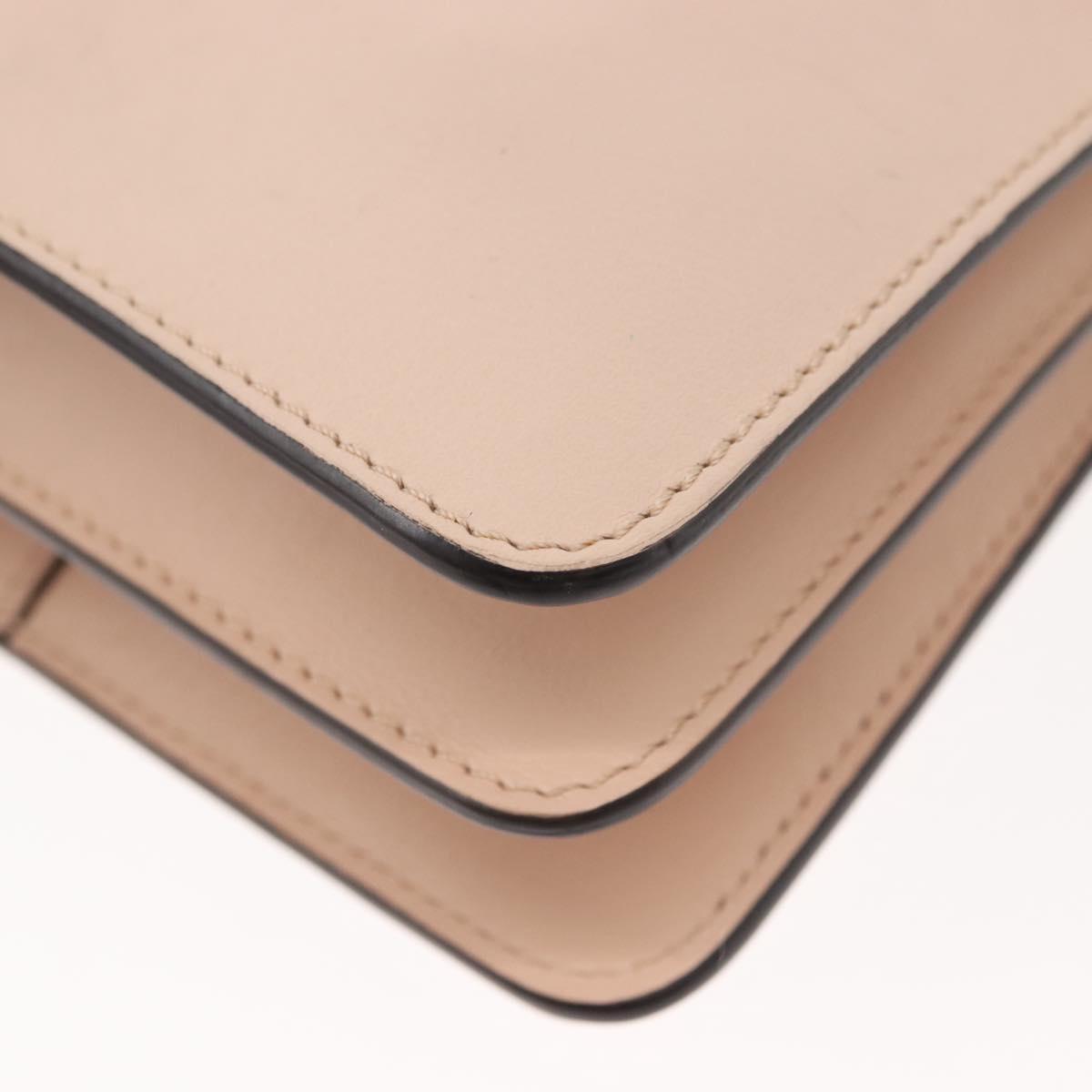 Chloe Fay Shoulder Bag Suede Leather Pink Auth BA6828