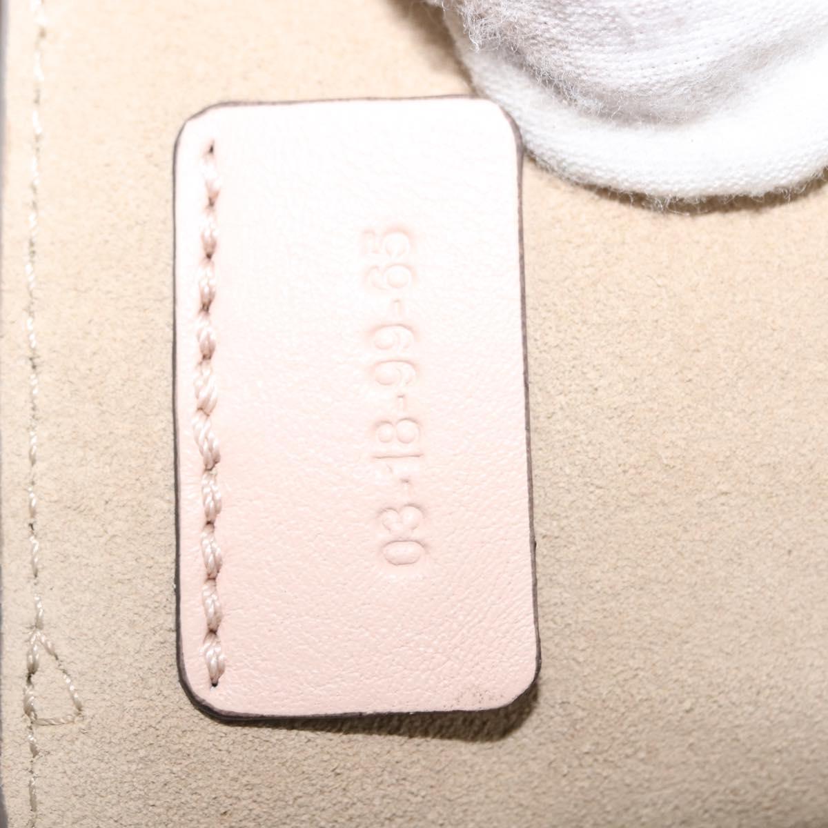 Chloe Fay Shoulder Bag Suede Leather Pink Auth BA6828