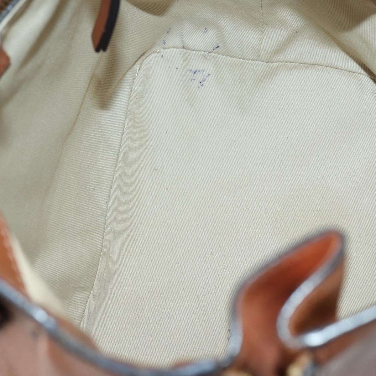 Chloe Fay Backpack Suede Leather 2way Brown Auth BA6830