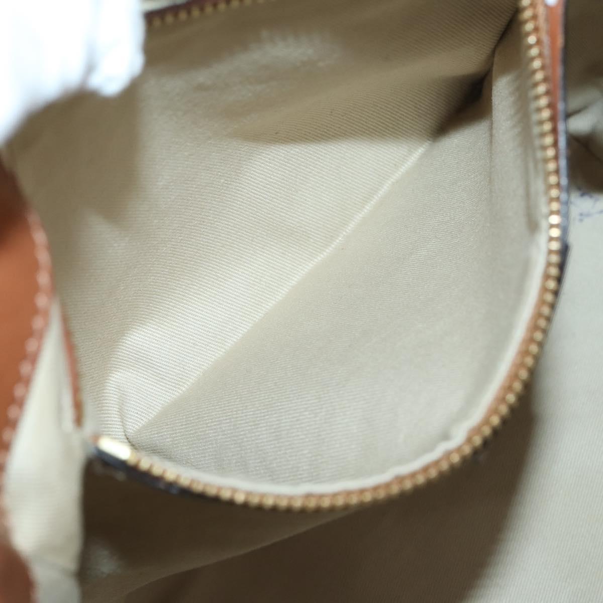 Chloe Fay Backpack Suede Leather 2way Brown Auth BA6830