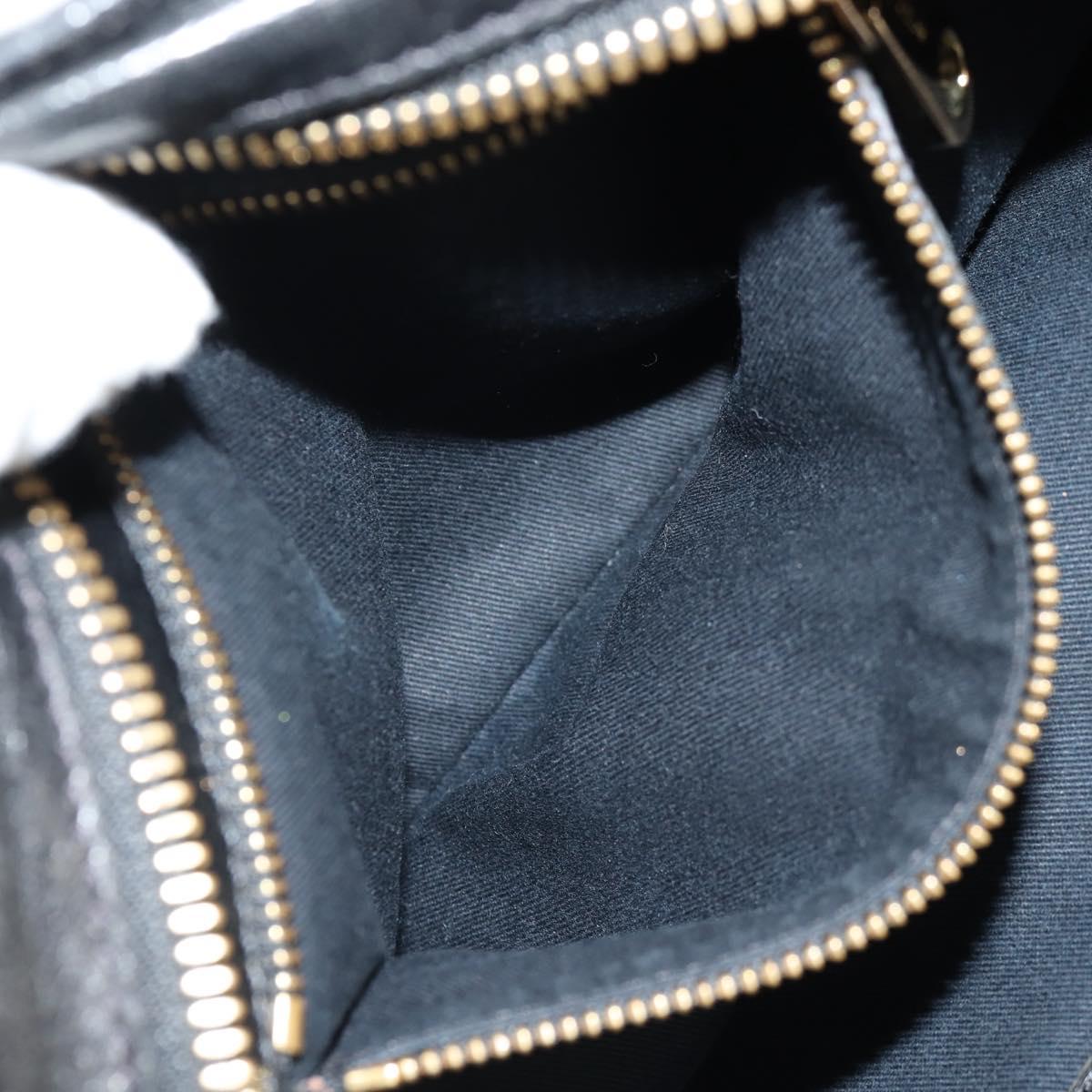 Chloe Etel Hand Bag Leather 2way Black Auth BA6837