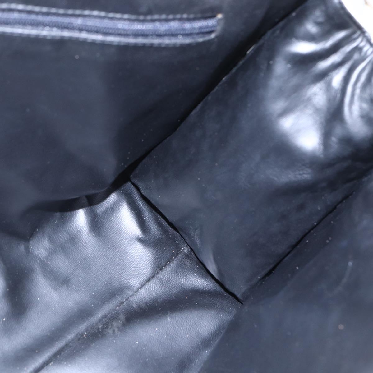 BALLY Hand Bag Leather White Auth BA6841