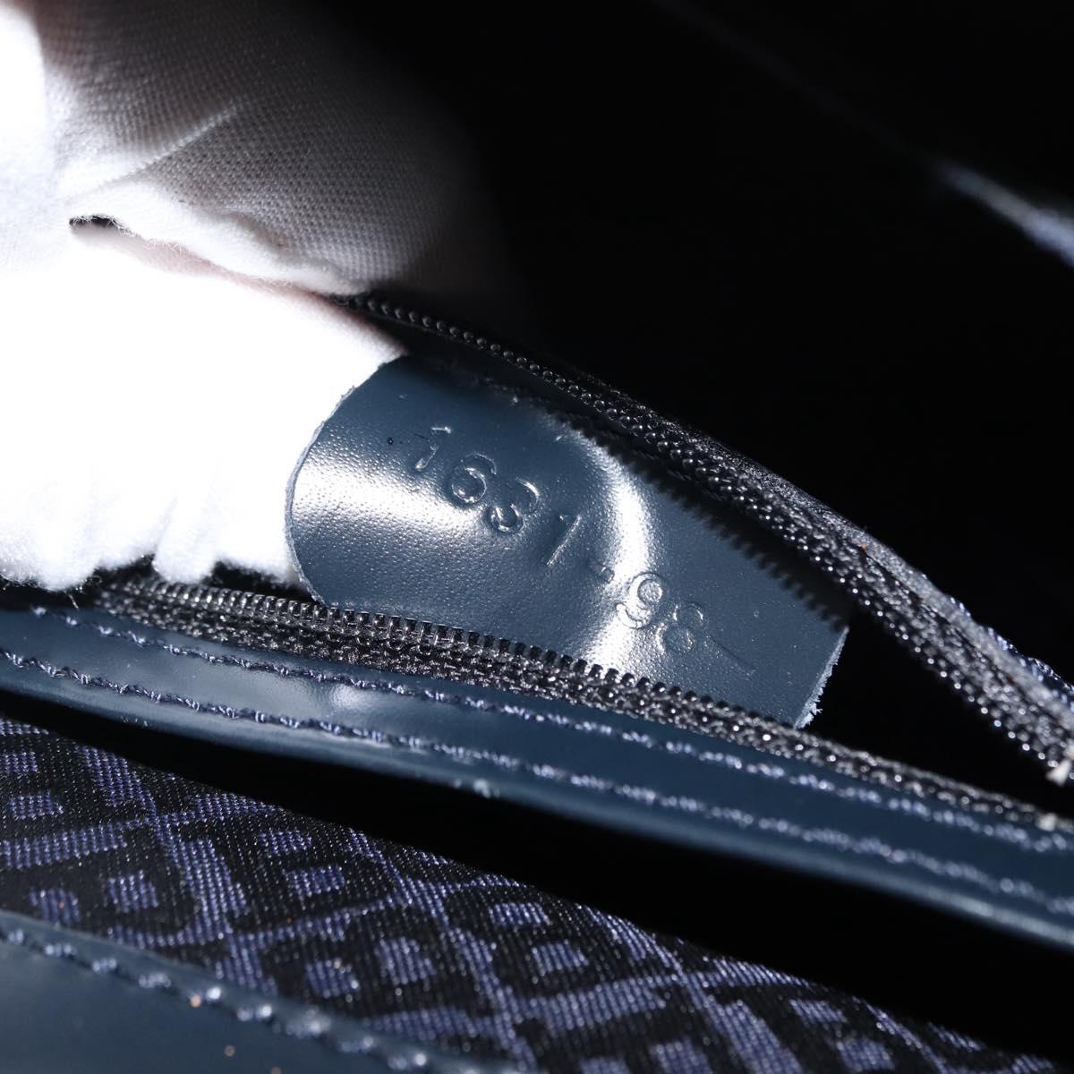 BALLY Shoulder Bag Leather Navy Auth BA6844