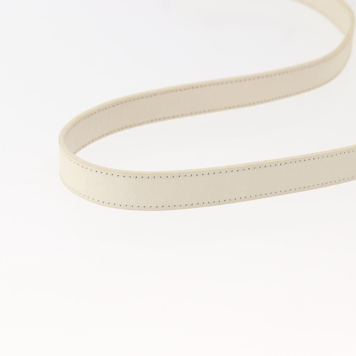 BURBERRY Nova Check Shoulder Bag Canvas Beige White Auth BA6890