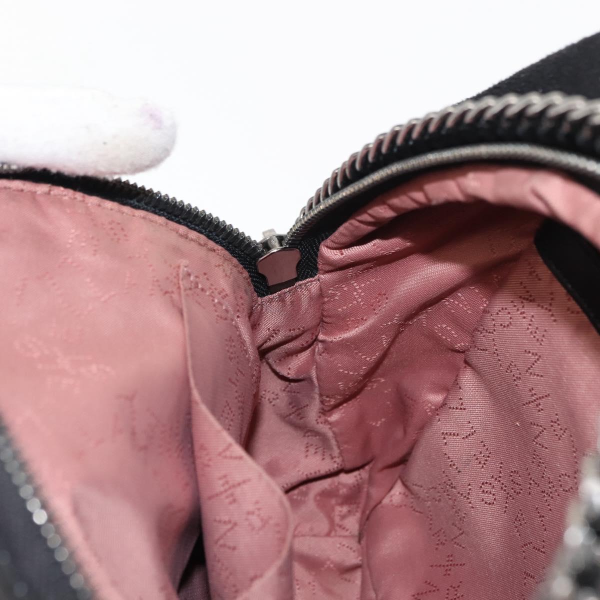 Stella MacCartney Falabella Backpack polyester Black Auth BA6897