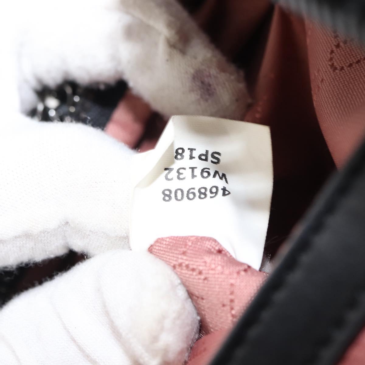 Stella MacCartney Falabella Backpack polyester Black Auth BA6897