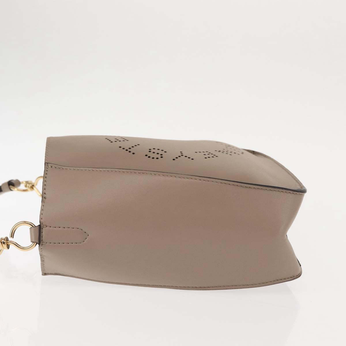 Stella MacCartney Shoulder Bag polyester Beige Auth BA6902
